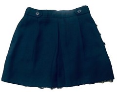 Beverly Hills Princess Uniforms Girls 8 Navy Skort w/ Shorts Pleated Free Ship