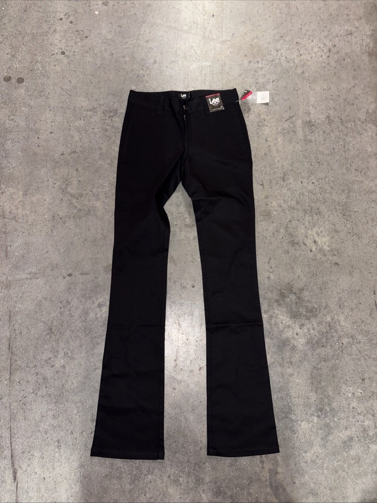 Lee Girls Black Uniform Pants Size 0