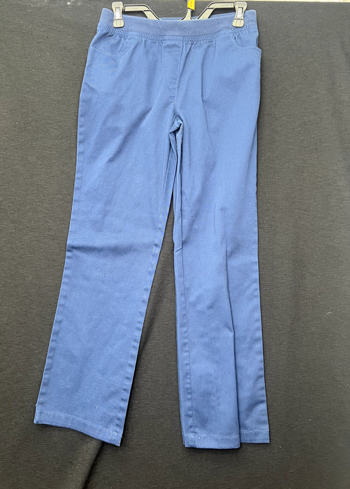 Wonder Nation Pants Girls 16 Stretch School Pants Elastic Waist Straight B23CS