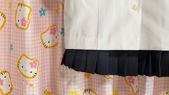 E174 ^_^ Japanese SchoolGirl Uniform Summer ! Perfect Condition. Navy.