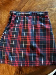 Set Of 4 Sz 8 LANDS END Knee Length Uniform Skirts Modest