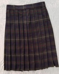 French Toast Girls Plaid Pleated Uniform Skirt Size 14 Green Blue Red Yellow