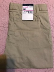 French Toast Girls’ Straight Leg w/ Adjustable Waist Khaki or Black Style SK9490
