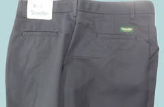 Girls Donnely’s Navy Flat Front Uniform/Casual Pants 1/2 Sizes 12/12 – 14/12