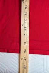 Aeropostale Polo Shirt Junior Red Short Sleeve Stretch Work Uniform Top