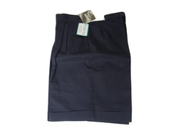 Becky Thatcher Elderwear Uniform Navy Shorts Girls Juniors Size 21 Waist 35 NWT