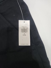 Old Navy- Uniform Bermuda- Girl’s 14 Plus- Black Jack- Adjustable Waistband