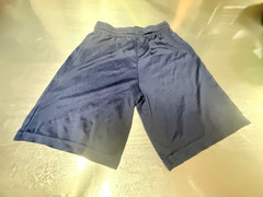 Kids Athletic Performance Soccer Shorts Blue Activewear Bottoms Size Small 2 NWT
