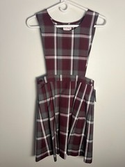 NWT Becky Thatcher 12 Pinafore Plaid Academia Dress School Uniform Outfit Preppy