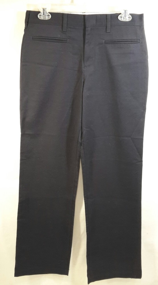 A+ School Apparel Girls JR Uniform Pleated Pocket Pants 30 x 31.5 sz 5 NWT