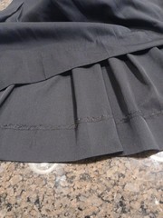 Becky Thatcher Skirt Elderwear School Girl’s Uniform Plaid Size 16 red black Pol