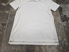 Cat And Jack Girls White School Uniform Polo Shirt Short Sleeve XL (16)