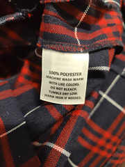 PARKER UNIFORM Girls Sz 10 Red & Blue Plaid Pleated Jumper Dress Private School