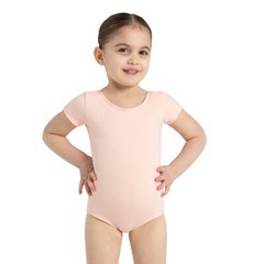 Capezio Team Basics Short Sleeve Leotard – Girls