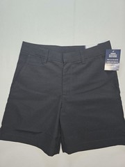 NWT Becky Thatcher Girls School Uniform Shorts Black Size 12 Regular Adjustable