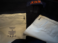 FRENCH TOAST GIRLS STRETCH TWILL SKINNY LEG PANTS NAVY SCHOOL UNIFORM SIZE 10