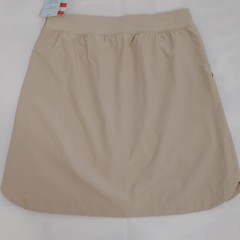 Girls School Uniform Skort Quick Dry Build In Shorts Beige Cat & Jack L 10/12