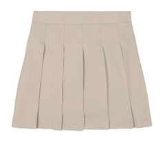Nautica School Uniform Girls Khaki Pleated Skirt/Skort Size 12 NWT Free Shipping