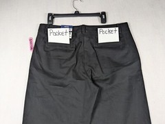 IZOD – Pants – Schoolwear Approved – Easy Care Pockets – Size: 15