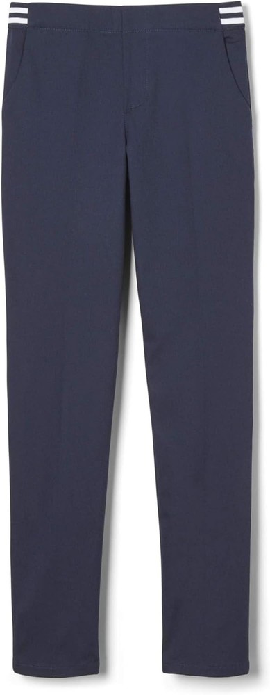 French Toast Girls Pull On Skinny Fit Stretch Pants School Uniform, Navy, 14 1/2