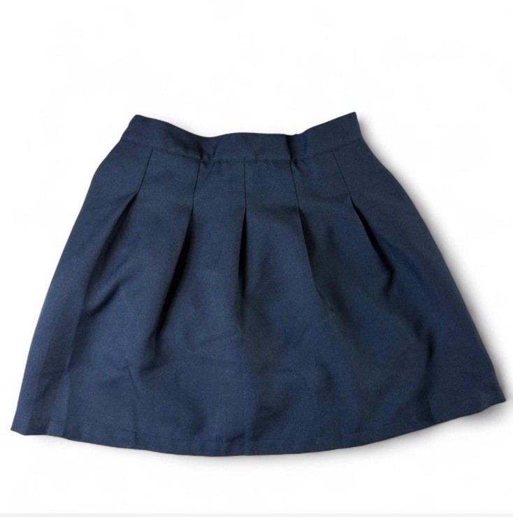 Izod Girls School Uniform Pull-on Scooter pleaded Skirt with Undershorts Size 14
