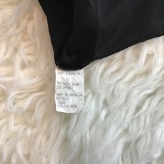 So Danca Girls Ballet Dance Leotard One Piece Black Ruched Bra Lined Size S
