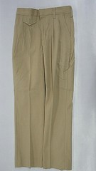 Girls A+ Khaki Pleated Front Unfiorm Pants Regular Size 12