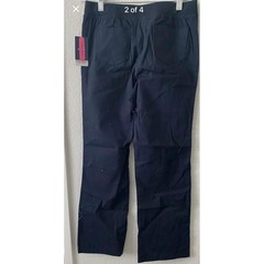 IZOD Girls Plus School Uniform Skinny Pants Navy Blue Size 12.5 Plus NWT