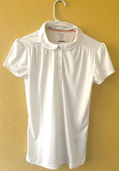 French Toast Short Sleeve Polo or Uniform Shirt Girls Size XL (14/16) NEW w/TAGS