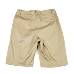 Classroom School Uniforms Adult Stretch Matchstick Shorts 7/8 Career Casual Gym