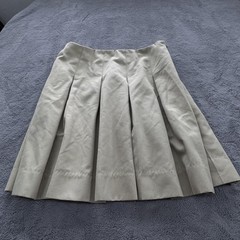 MILLS UNIFORM CO. Skirt 5 Junior Beige School Pleated Zip El Salvador