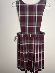 NWT Becky Thatcher 12 Pinafore Plaid Academia Dress School Uniform Outfit Preppy