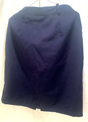 Lloyd Official Girl Scout Uniform Skirt ~ Size 9 ~ Navy Blue ~ 100% Polyester