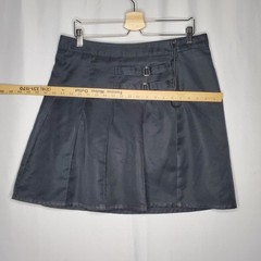 French Toast Girls Uniform Skirt Skort Plus 20 1/2 Black Pleated Buckle Zipper