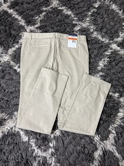 NWT French Toast Girls Straight Leg Uniform Pants Khaki Chino Size 20 New