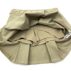 Cat & Jack Girls Size 10 Plus School Uniform Skirt Sourdough Beige Pleated NWD