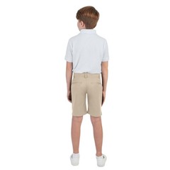 French Toast Unisex Kids Short Sleeve Pique Polo Shirt Black S Standard & Husky
