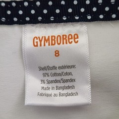 Gymboree Playproof Ruffle Poplin Button-Up Soft Girl Twee Light Academia Shirt 8