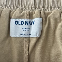 Old Navy Girls Size 10/12 Uniform Skort Khaki Pull On Elastic Waist