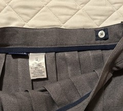 Girls Heather Gray Pleated Skirt V9000-J French Toast School Uniform Size 18 NWT
