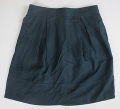 LANDS END Navy School Uniform Pleated Skort Girls 12 *NEW*