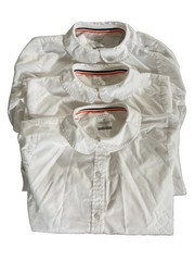 Lot Of 3 French Toast School Uniform Long Sleeve Peterpan Collar Blouse Size 12