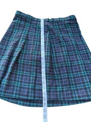 Flynn O’Hara Green And Blue Kilt Uniform Skirt 17R