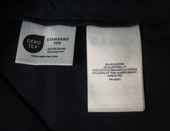 LANDS END Navy School Uniform Active Performance Chino Skort Girls 14 NEW