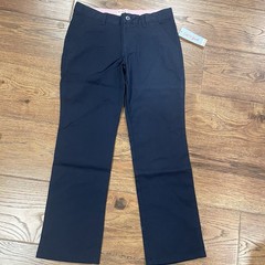 Cat & Jack Girls Straight Fit School Uniform Pants, Navy Blue, Size 12 Plus NWT
