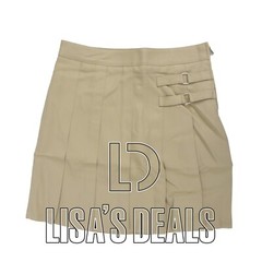 French Toast Youth 2-pack 2-Tab Scooter Skort Shirt School Uniform 12 14