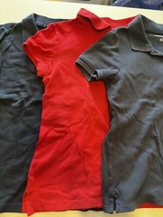 OLD NAVY Girls Kid Size 10 School Uniform Shirt Top Blouse Short Sleeve SET OF 3