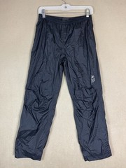 Mountain Hard Wear Pants Girls L Black Epic Lined Waterproof Elastic Waist