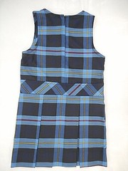 Girls R/K Blue Plaid Uniform Jumper Dress Reg. & plus Sizes 3 – 16 1/2