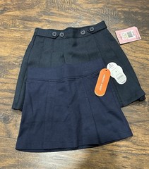 Girls School Uniform Skirts Blue NWT Size 4 / 5